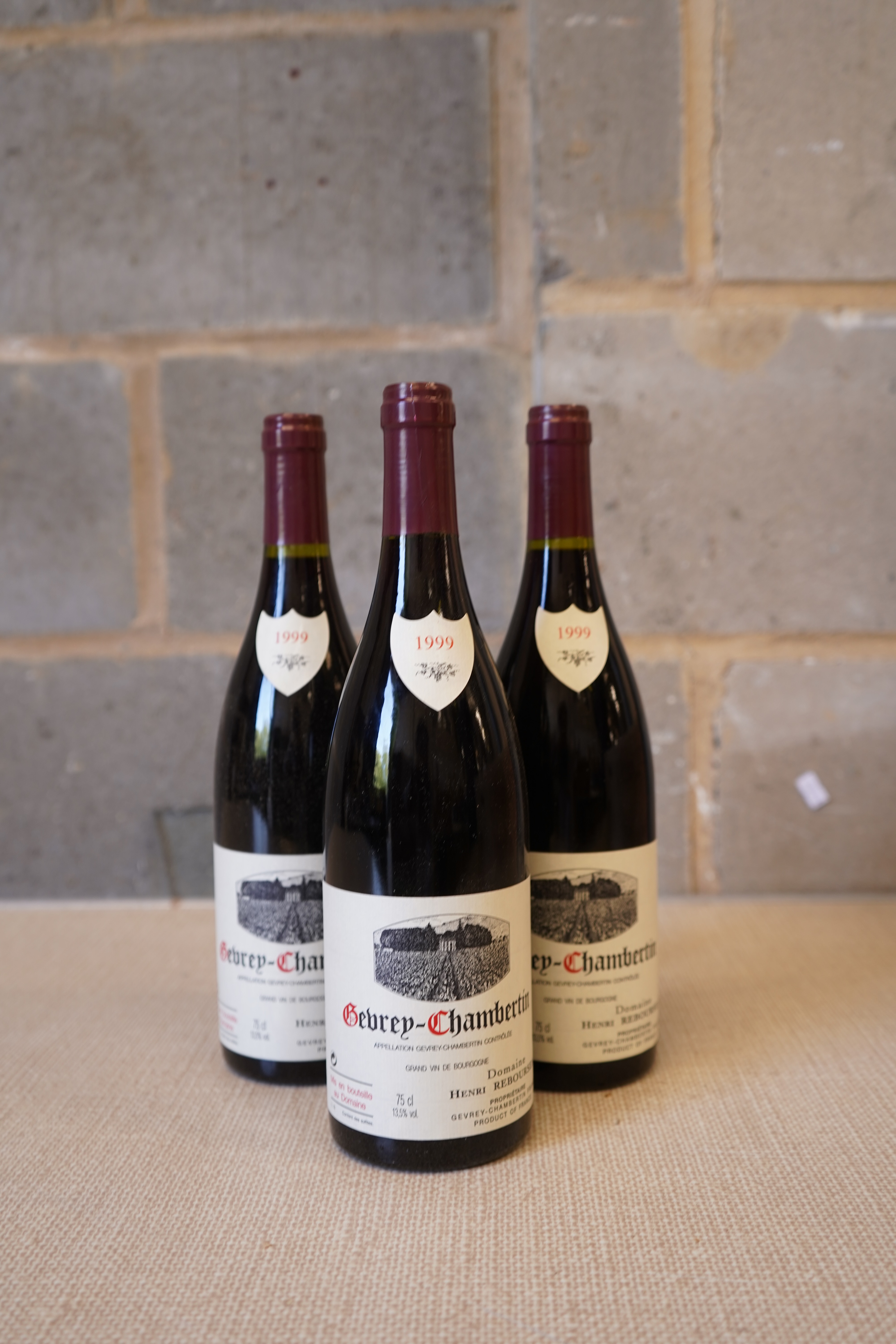 Domaine Henri Rebourseau, Clos de Vougeot Grand Cru, 1999
